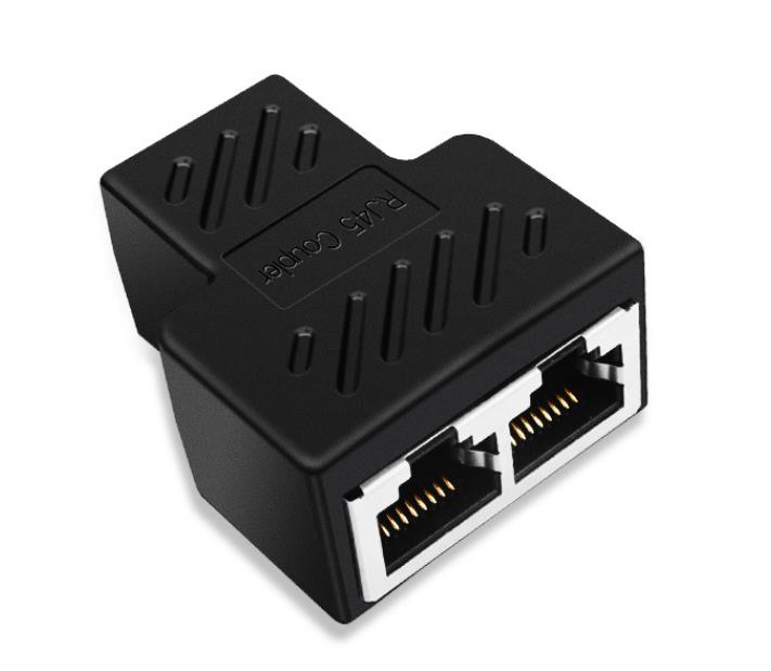 Cat6 RJ45 Female to Female Splitter Coupler Adapter