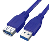 Blue USB 3.0 A Male To Female Extension Cable