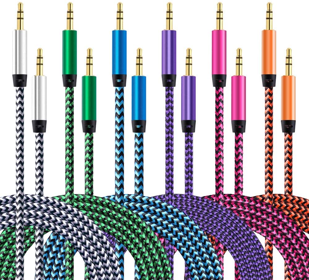 3.5mm Male to Male Stereo Audio Aux Cable