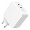 100w High Power EU Plug GaN Fast Charging Adapters Fast PD Wall charger Adapter 2C