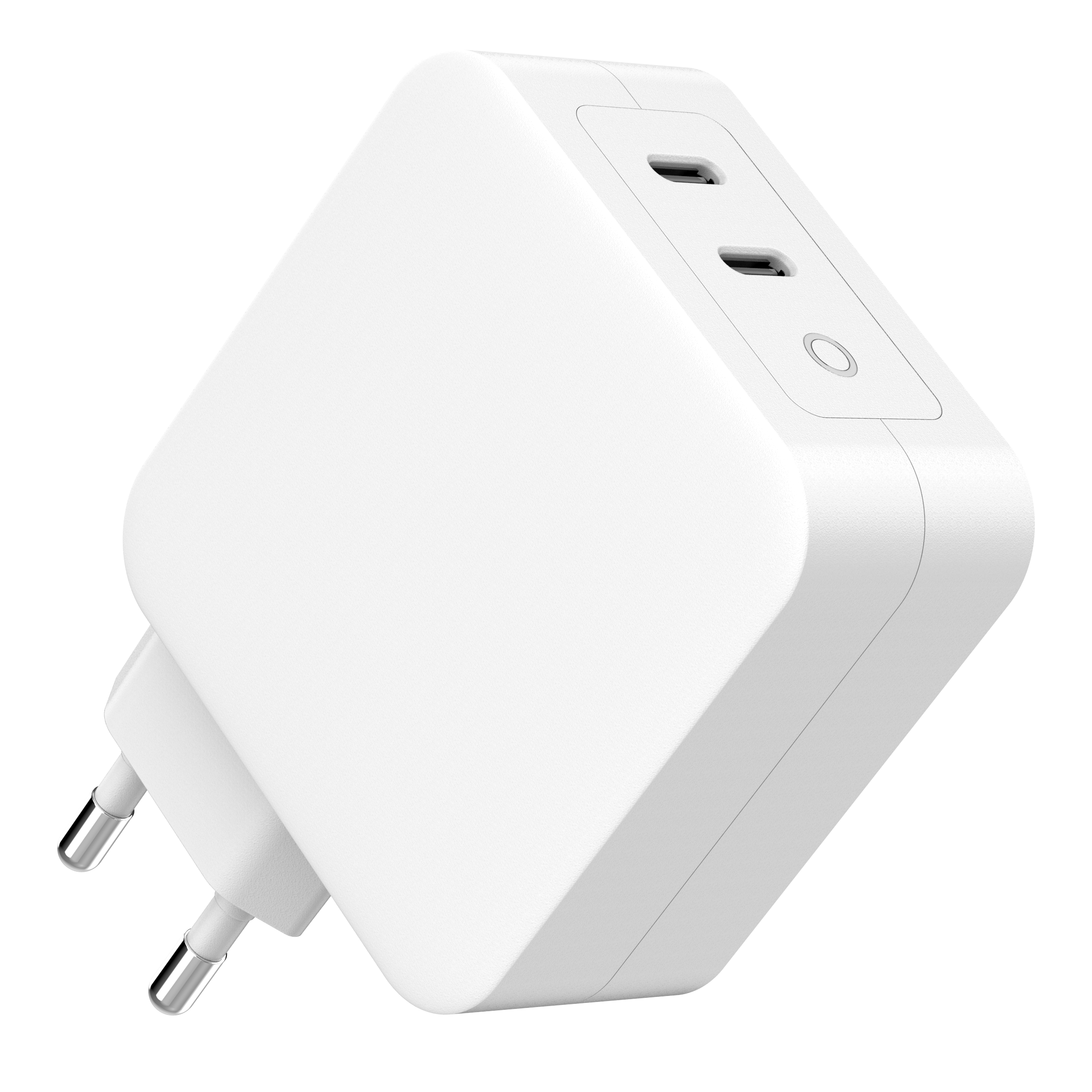 100w High Power EU Plug GaN Fast Charging Adapters Fast PD Wall charger Adapter 2C
