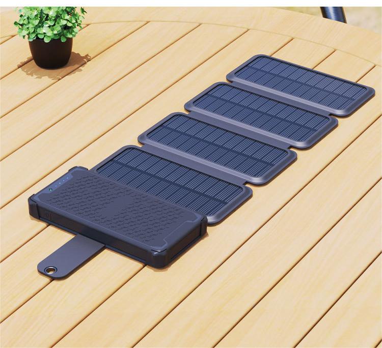 Foldable Portable Solar Panel 20000mah Charger Mono Foldable Solar Panel