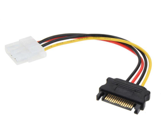 SATA to 4 pin Molex power cable spliter