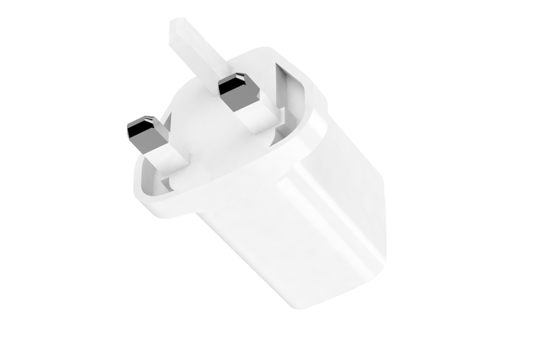 Custom UK US EU Plug Home Use Dual USB Port 5V 2.4A 12W Fast Charging Mobile Phone Wall Charger Travel Charger