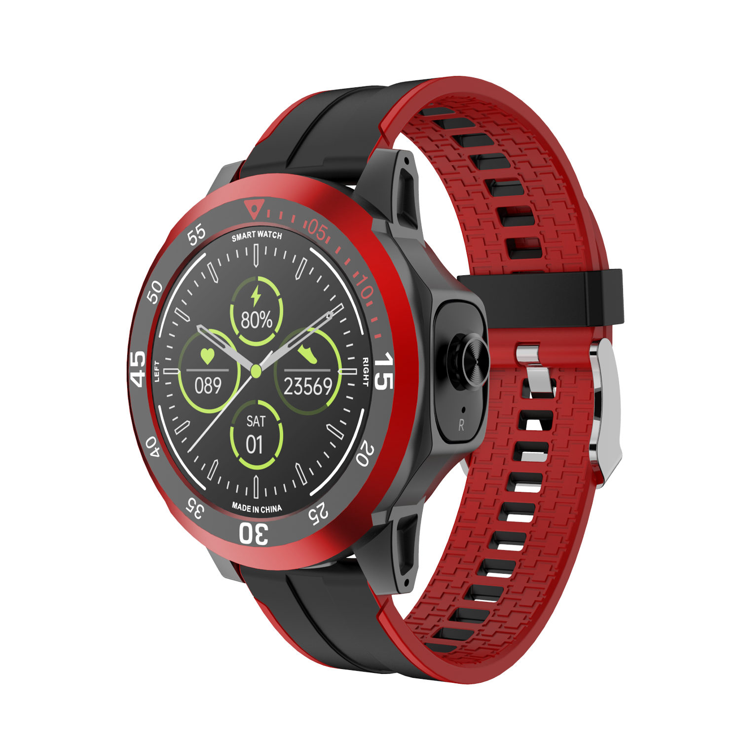 2 in 1TWS bluetooth headset bracelet, Large memory，Health Monitoring & Motion Tracking