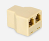 RJ11 6P4C 1 Female to 2 Female Telephone Line Splitter Coupler