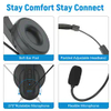 Oy632 Bt 5.0 Office Trucker Headset Noise Cancelling Handsfree Headphone W/mic For Truck Driver Office Business Home Pc