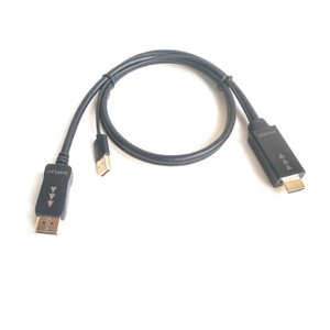 HDMI A Male To DisplayPort Male 4K@60hz Cable