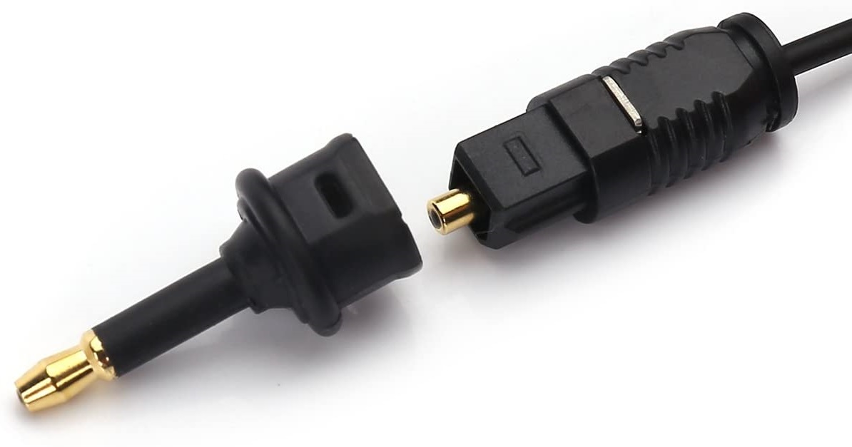 Digital Fiber Optic Toslink To 3.5mm Mini Male jack Adapter