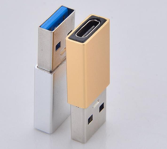 USB Type C Female To USB A 3.0 Male Charge Sync Data Adapter 