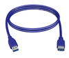 Blue USB 3.0 A Male To Female Extension Cable