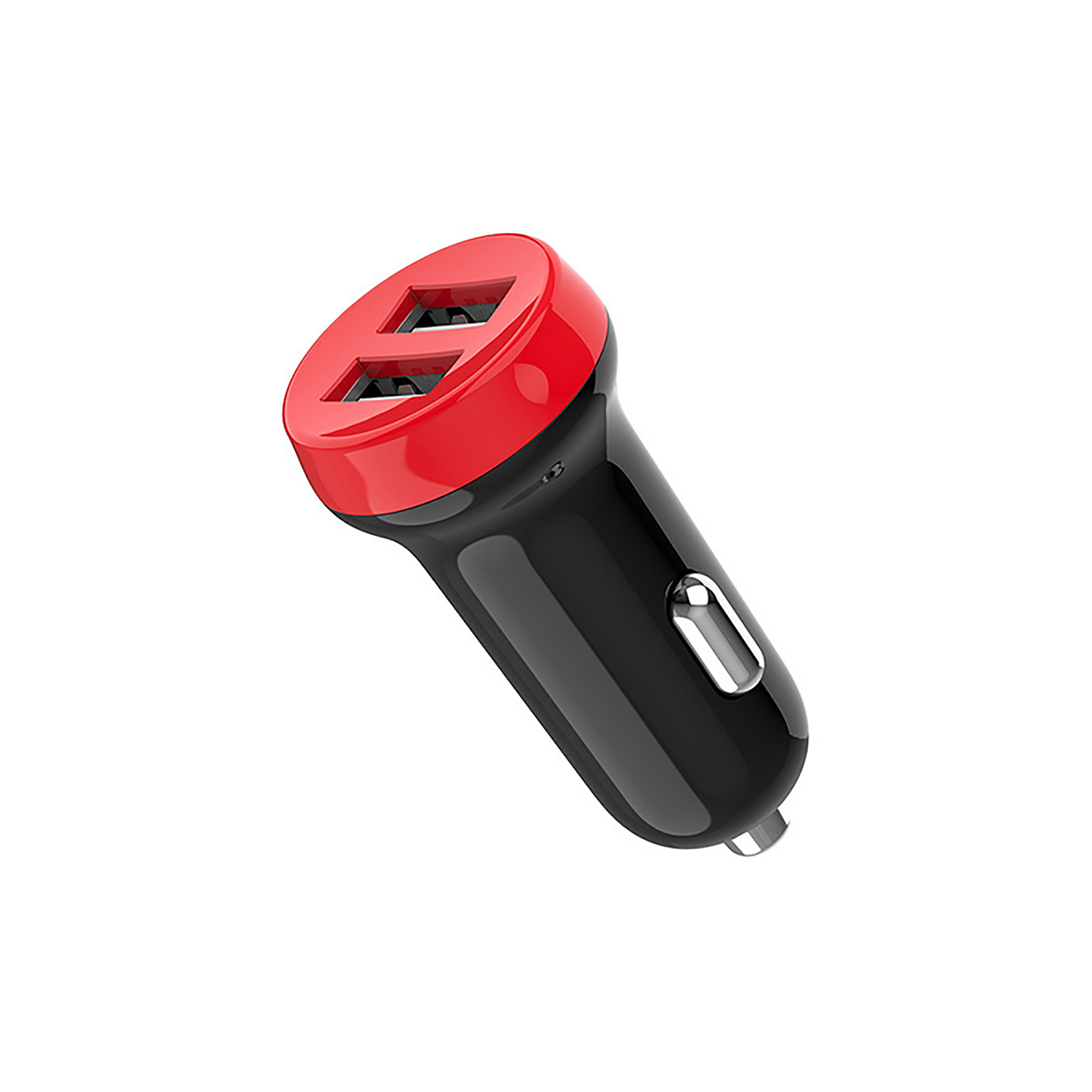 Dual Usb Mount Phone Electric Digital Car Charger For Cellphone