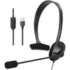 Wholesale Call Center Office Business Coach Mono Headset Wired One Ear Headphone With usb connection