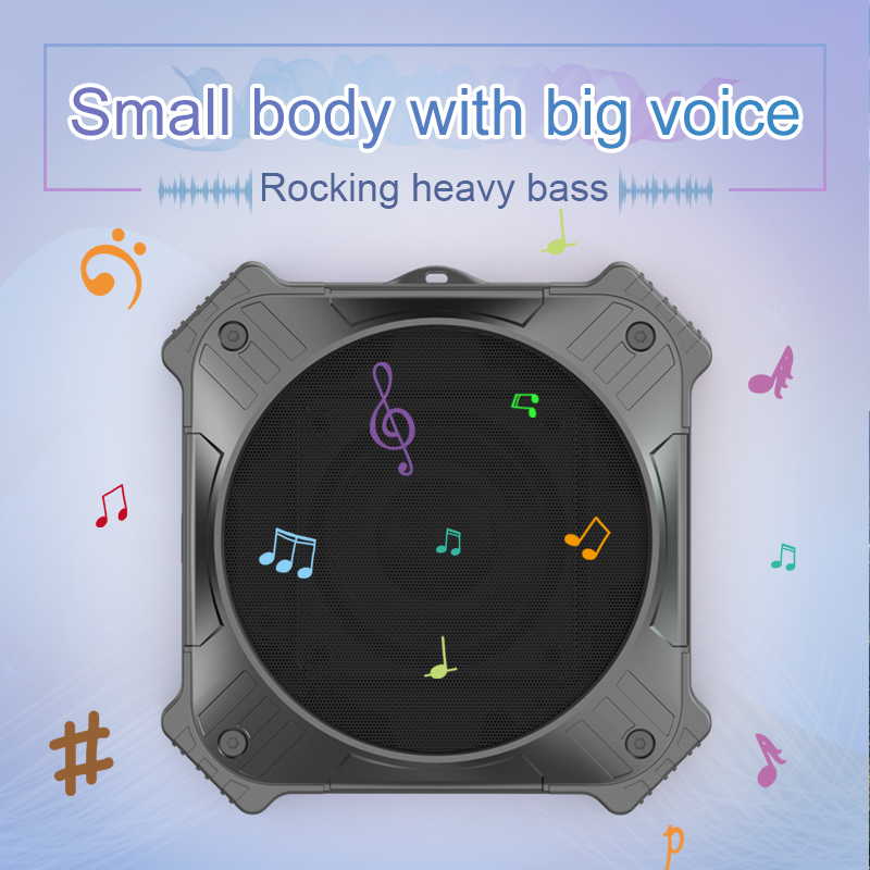 NEW Macaron Mini Blue tooth Speaker Portable Multi- Color Wireless Subwoofer Small Speaker Lock and Load Spray Gift