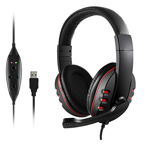 Gaming Headset Headphones 3d Surround Sound Usb Wired Noise Cancelling Game Microphone Headphones Gaming Headset