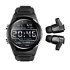 2 in 1 TWS bluetooth headset bracelet, 180-degree dial rotation, Health Monitoring & Motion Tracking, TWS headset dynamic game sound quality