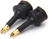 Digital Fiber Optic Toslink To 3.5mm Mini Male jack Adapter