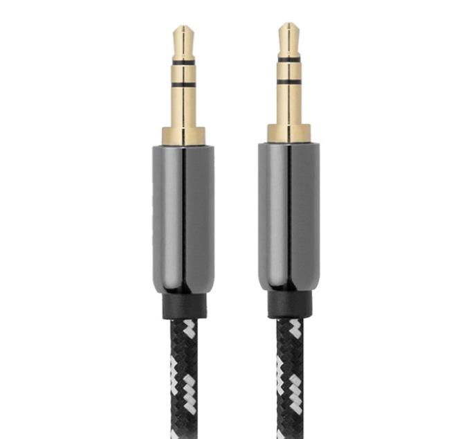 Premium 3.5mm Male To Male AUX Stereo CABLE with Cooper Connector for Speaker Car TV