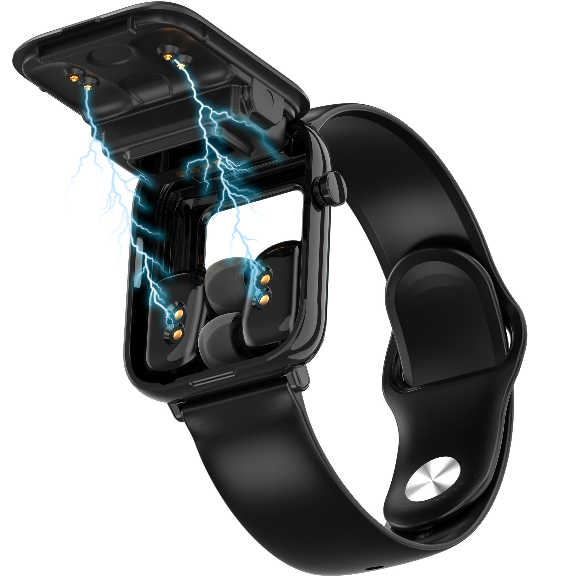 2 in 1TWS bluetooth headset bracelet 12.9mm thin, Health Monitoring & Motion Tracking