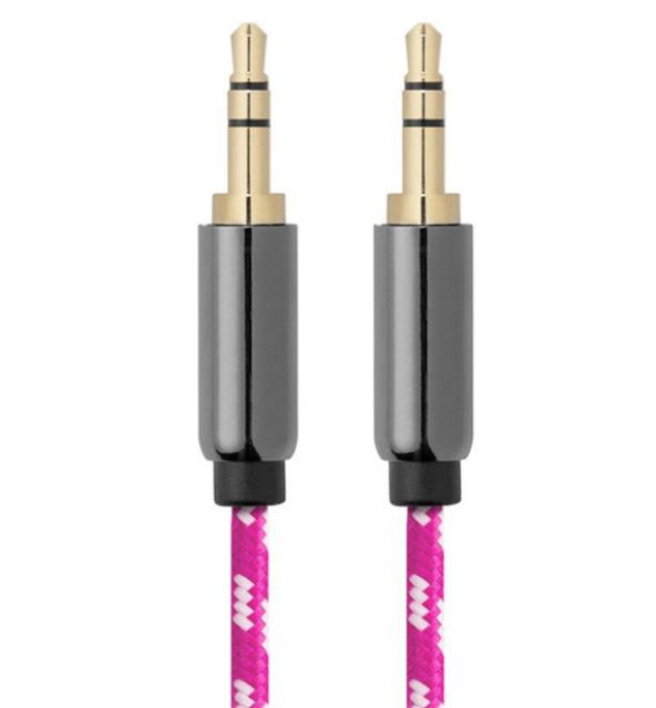 Premium 3.5mm Male To Male AUX Stereo CABLE with Cooper Connector for Speaker Car TV