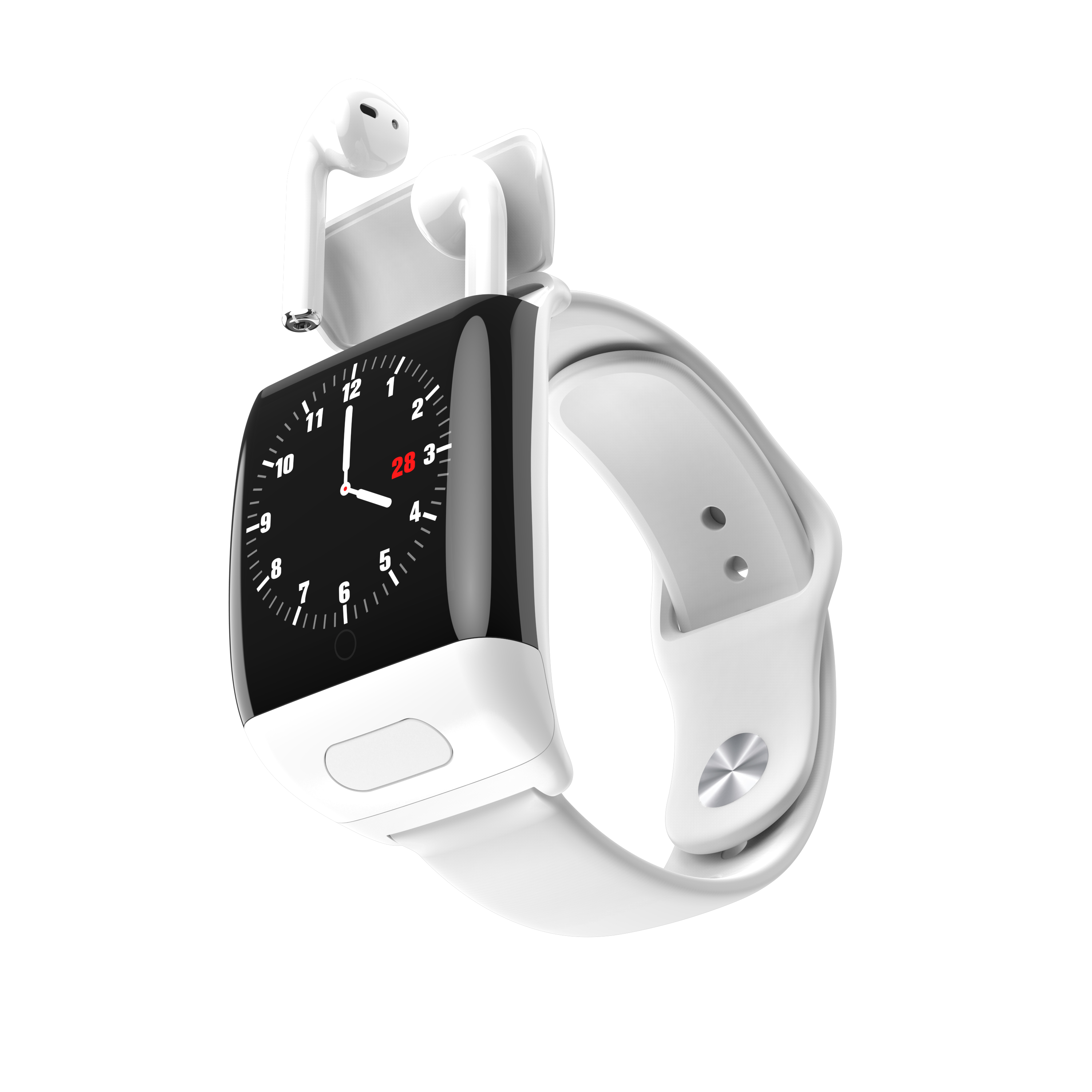 2 in 1TWS bluetooth headset bracelet, Health Monitoring & Motion Tracking, custom watch face