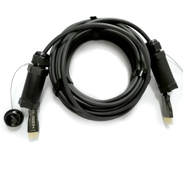 Armored HDMI 2.0 4K HDR Fiber Active Optical Cable 