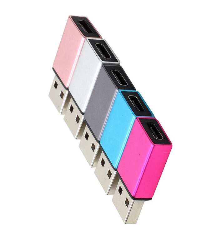 USB Type C Female To USB A 3.0 Male Charge Sync Data Adapter 