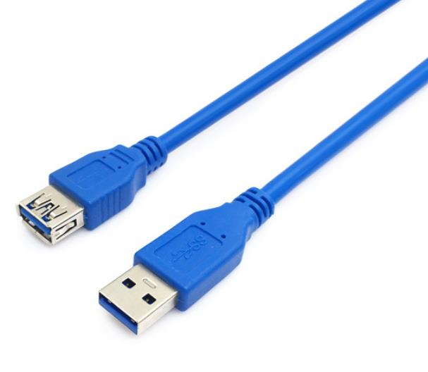 Blue USB 3.0 A Male To Female Extension Cable