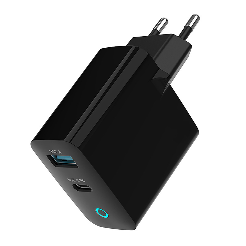 GaN Quick Travel Wall Charger C+A 65W PPS High Power Fast Charge PD 65w gan charger for Type-C Laptop MacBook iPad iPhone