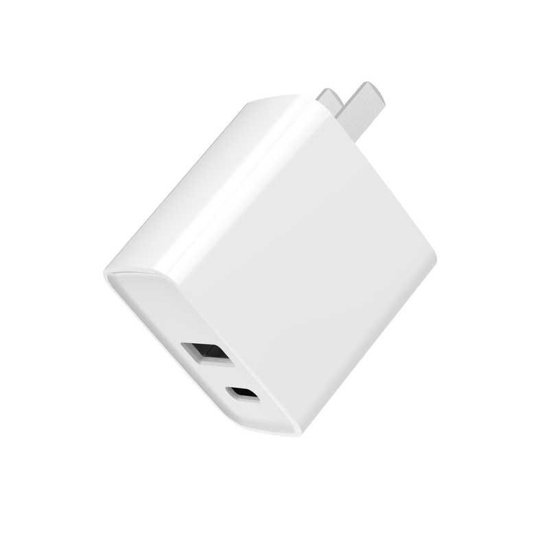 30W 20W QC 3.0 PD Fast White 5V 1A 2A EU US AU UK Plug Single Dual USB Port Power Adapter Wall Charger18W Dual PD Type-C Charger Quick Charging QC 3.0 USB C Fast USB Charger for iPhone 12 for Samsung 